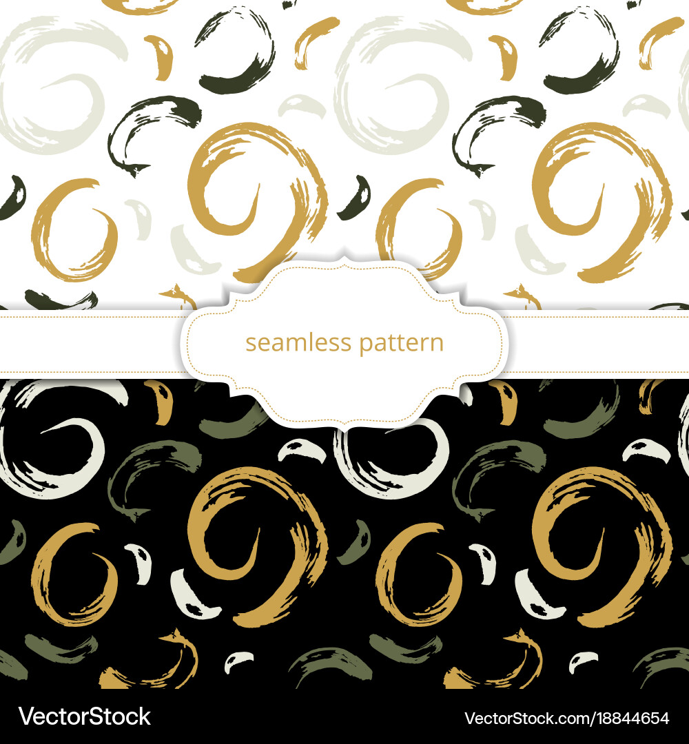 Seamless pattern abstract background vector image