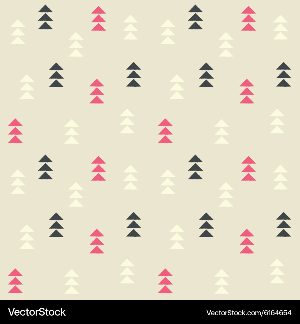 Triangular Pattern - Geometric Shapes vector image