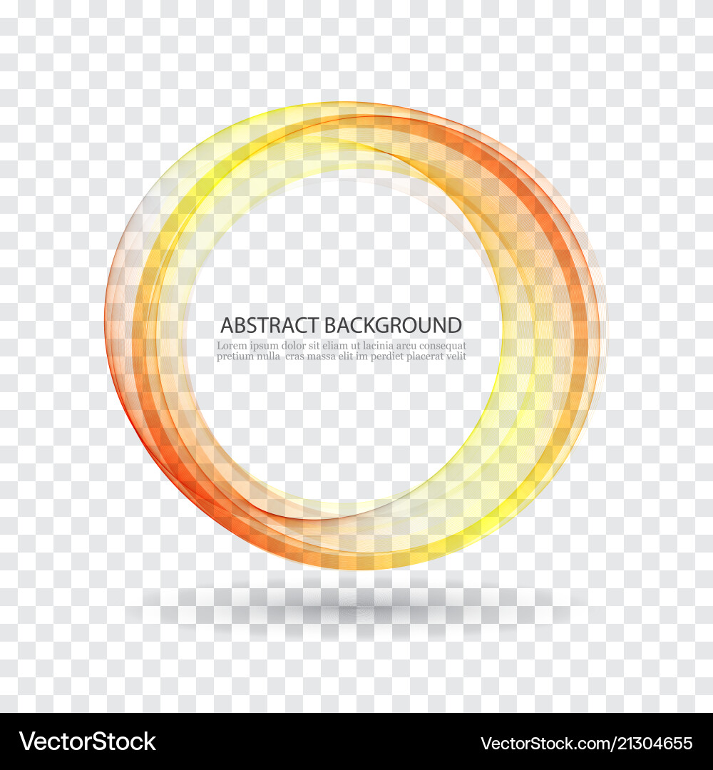 Abstract Color Circle Background Vector Image