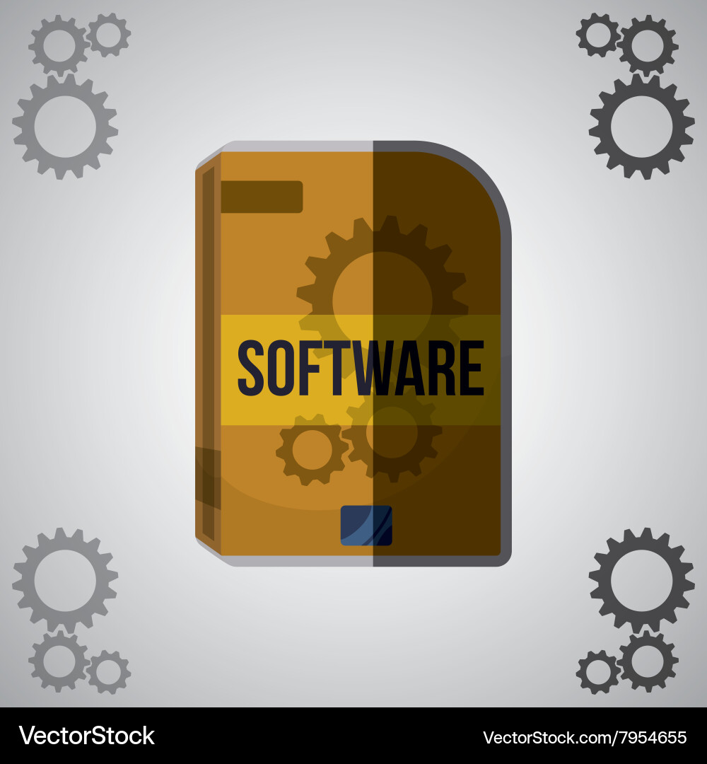 Development and software design vector image