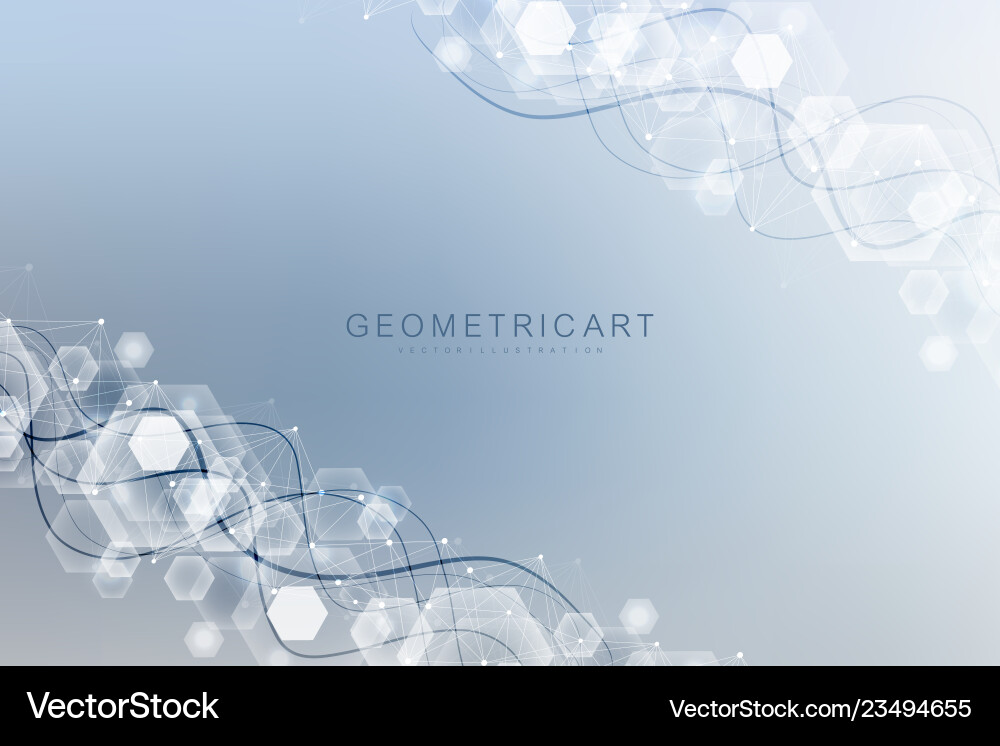 Geometric abstract background with connected line Geometric abstract background with connected line vector image
