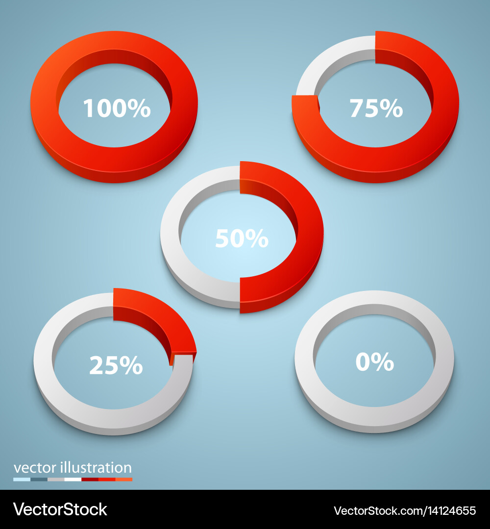 Loading Circle Progress vector image
