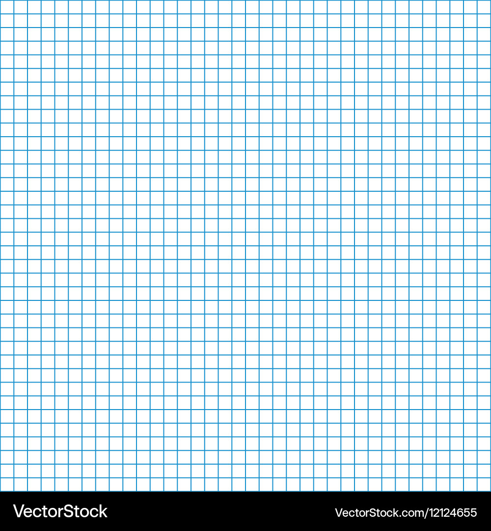 Squared Paper Notebook Background vector image