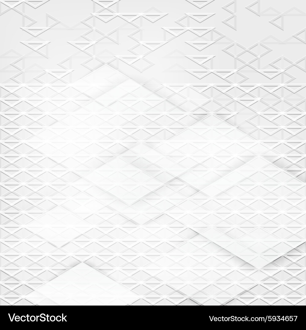 Abstract geometric shape from triangles vector image