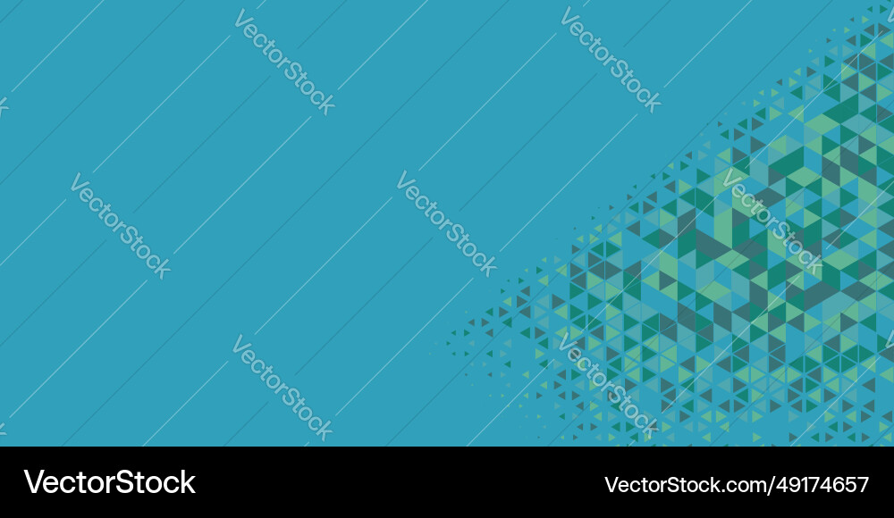 Abstract triangle colorful background Vector Image