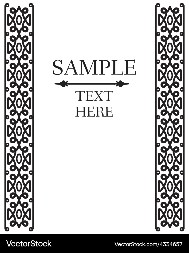 Frame border2 resize vector image