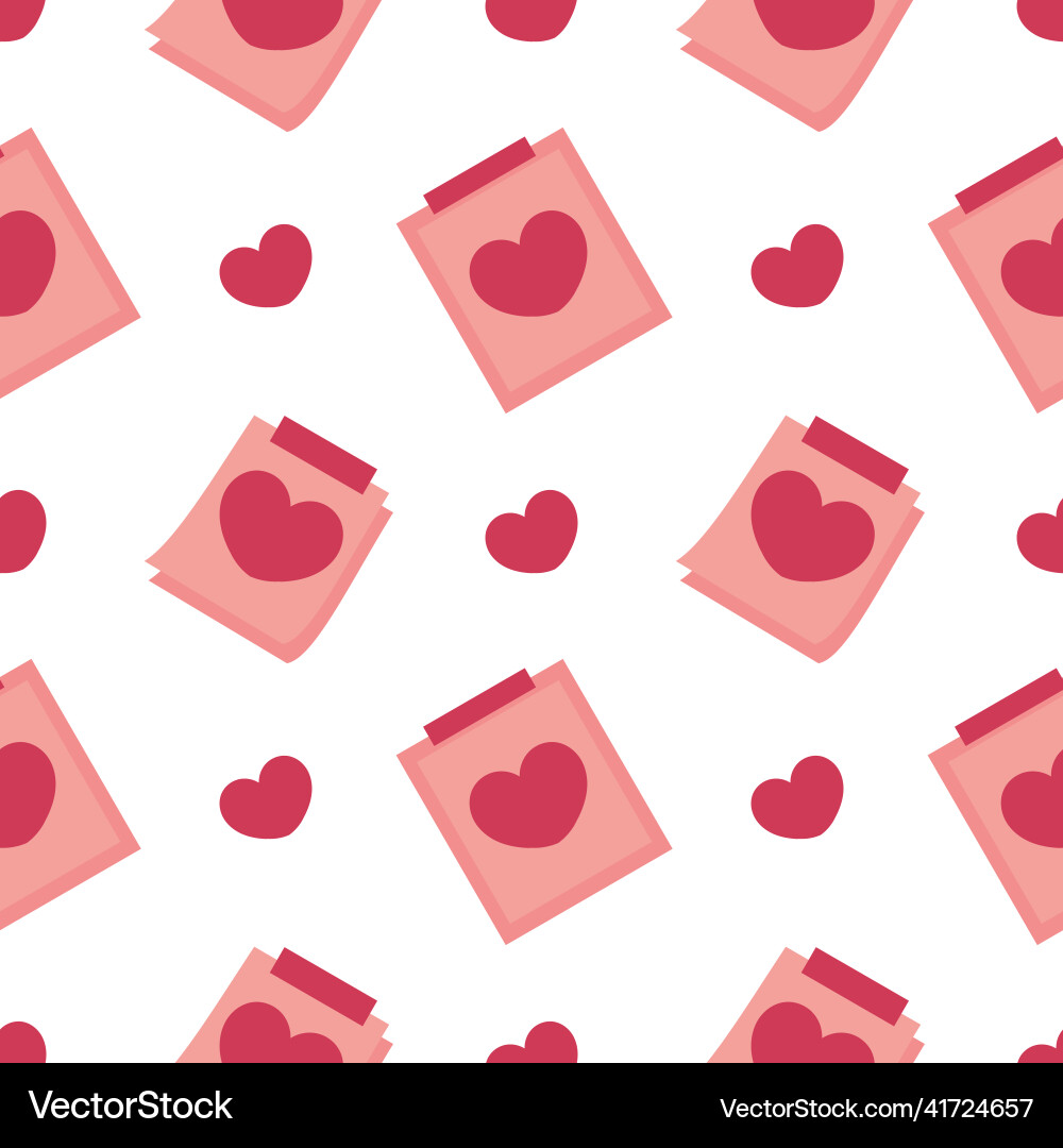Seamless pattern of notes Vector Image
