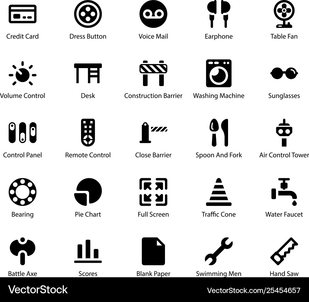 Set of ui icons Vector Image