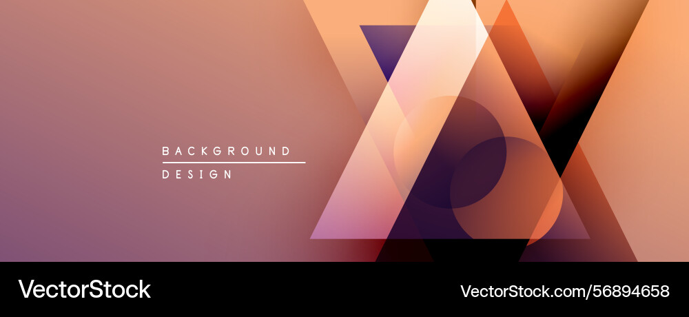 Abstract geometric shapes overlap creating Abstract geometric shapes overlap creating vector image