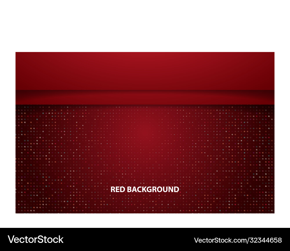 Red abstract overlap layer background and pattern Vector Image