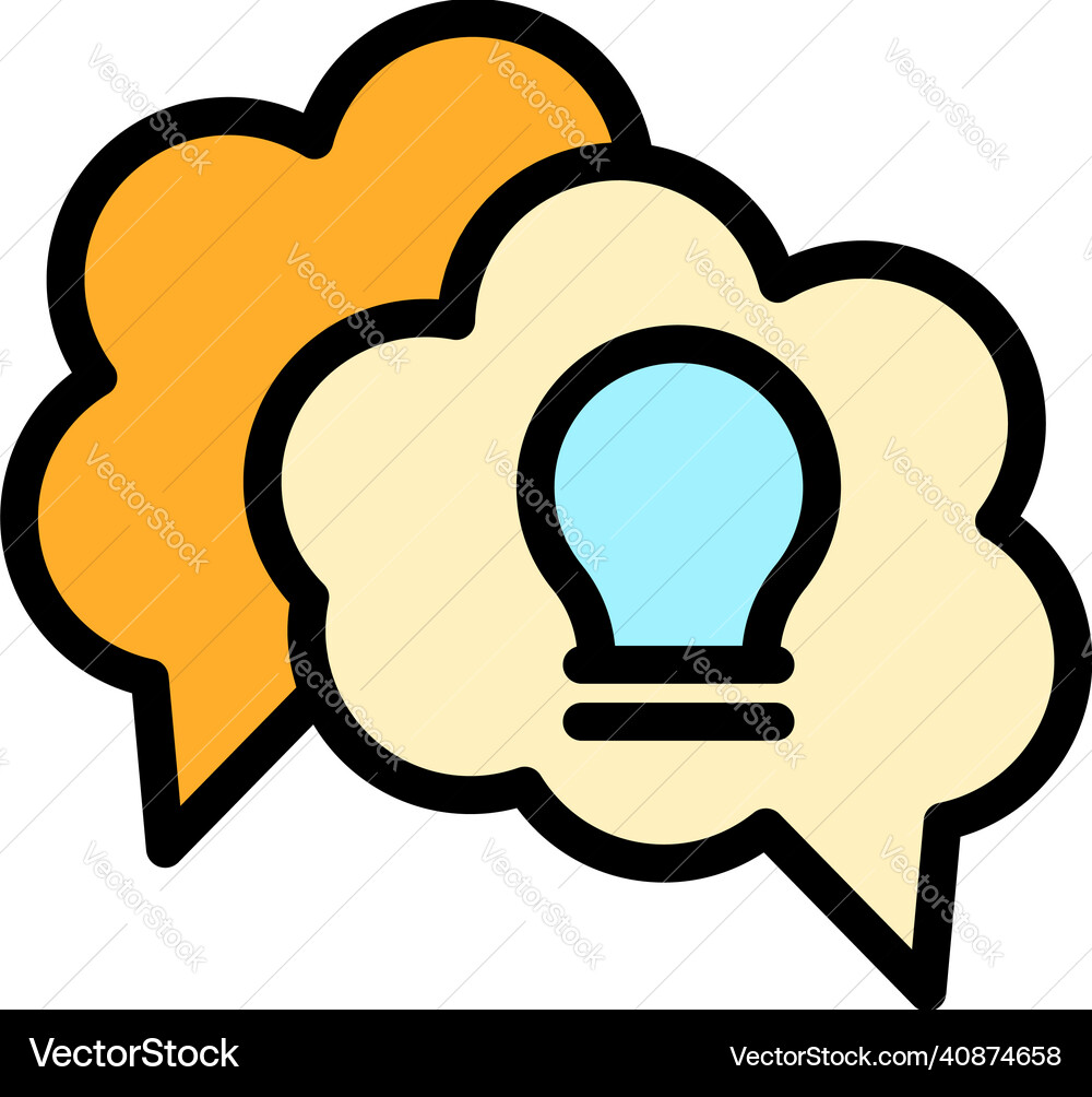 Tips hacks icon color outline Tips hacks icon color outline vector image