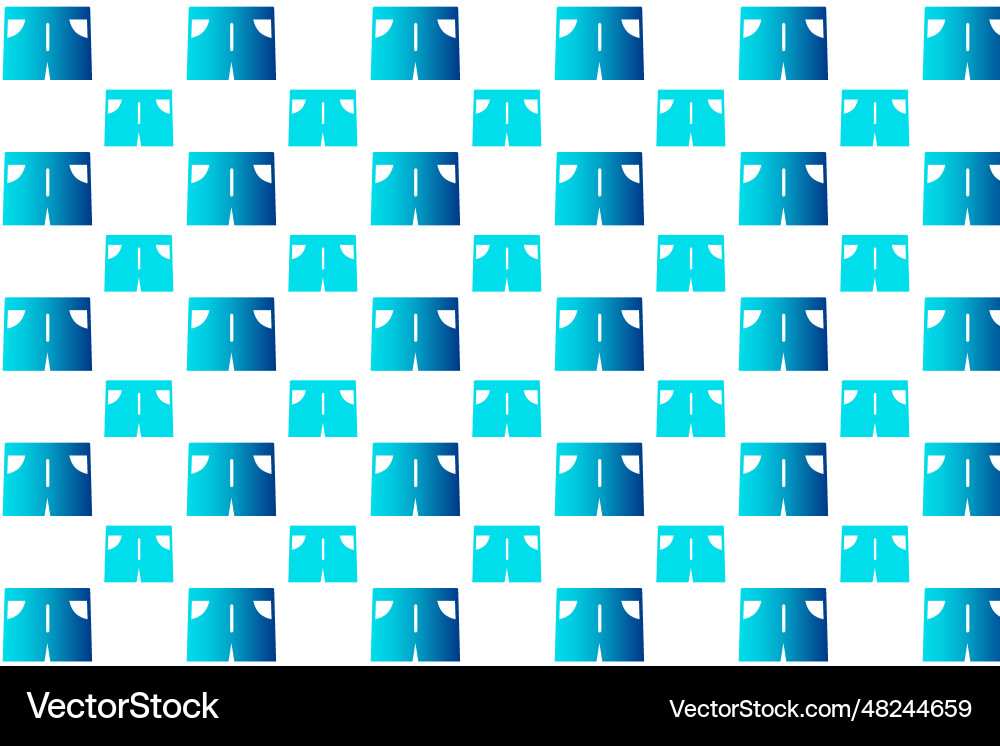 Abstract shorts pattern background Vector Image