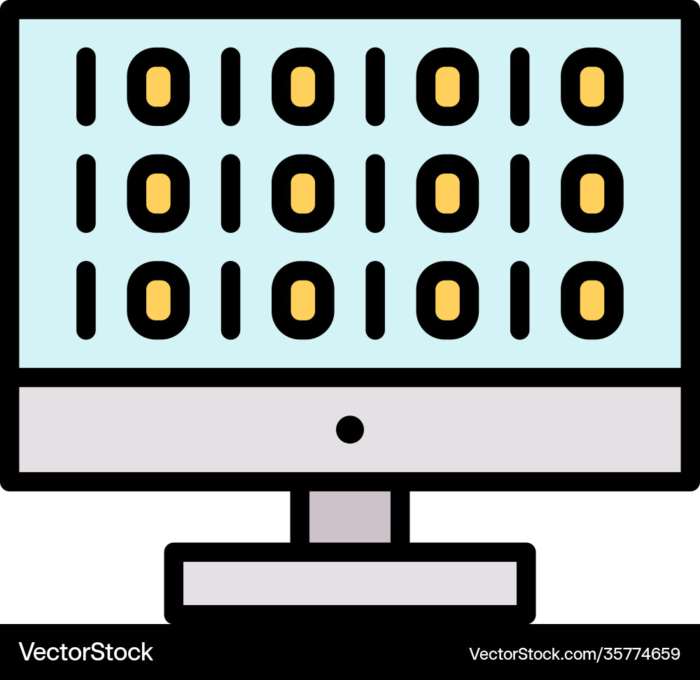 Code Hacking-Symbol vektorbild