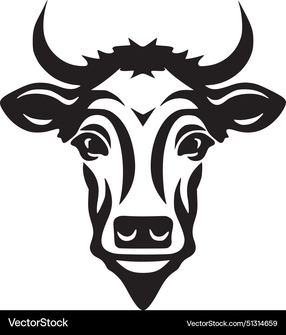 Cow - hochwertiges Logo ideal für T-Shirt Cow - hochwertiges Logo ideal für T-Shirt vektorbild