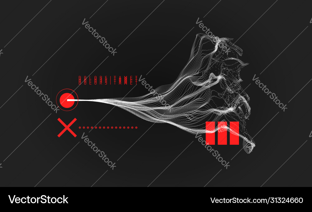 Abstract art in japanese style array with dynamic Abstract art in japanese style array with dynamic vector image