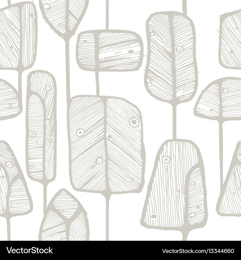 Abstract Tree Pattern vector image