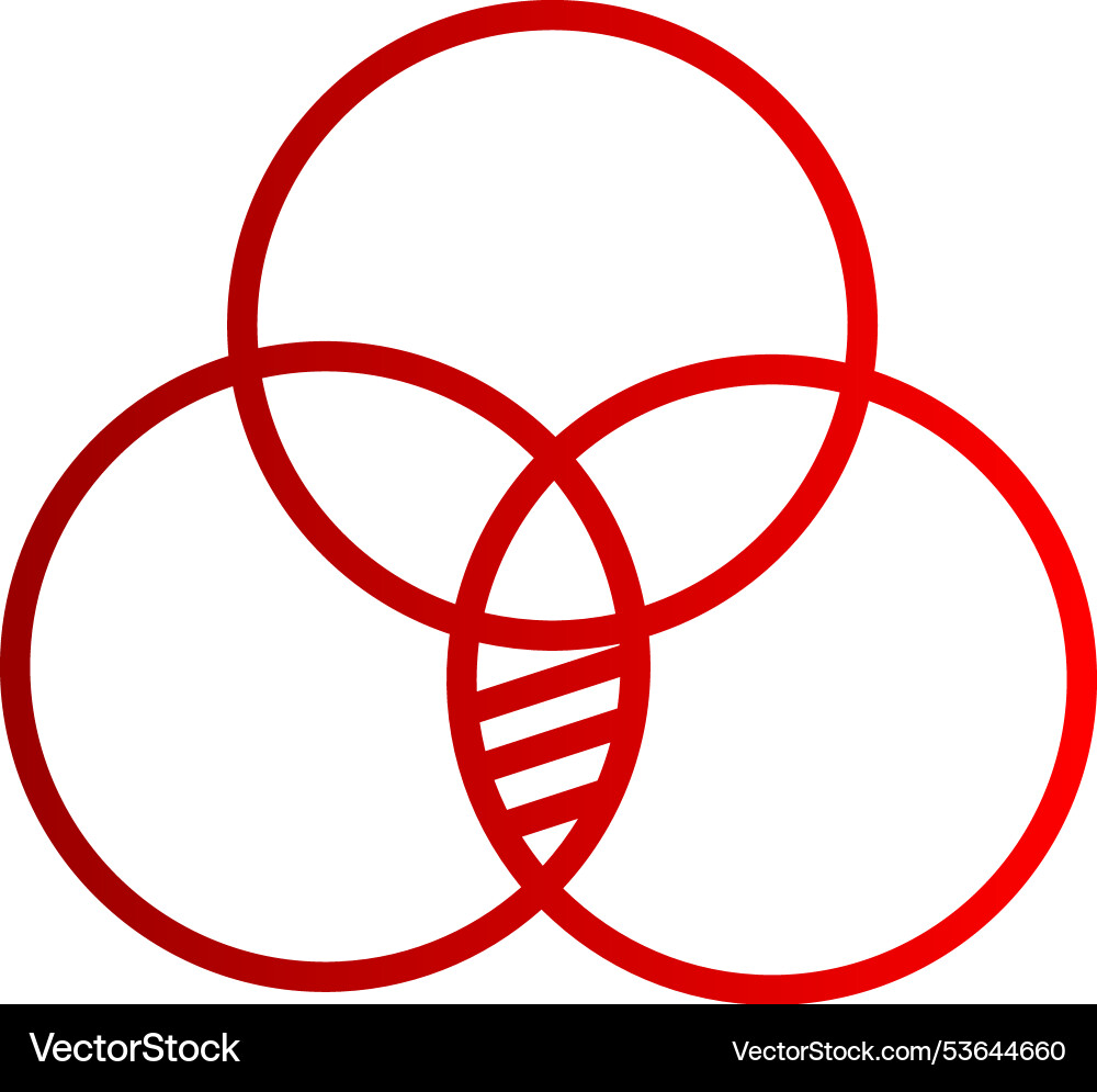 Bubble graph line gradient icon Vector Image
