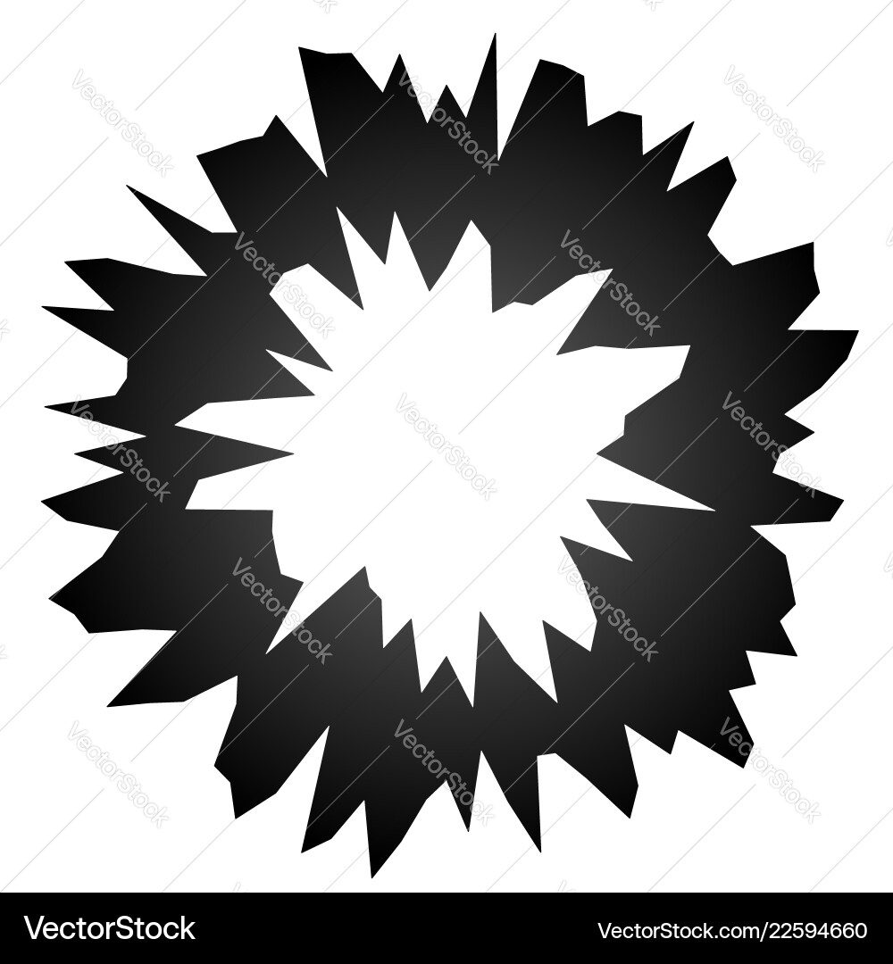 Rough grungy abstract circle element circular Rough grungy abstract circle element circular Vector Image