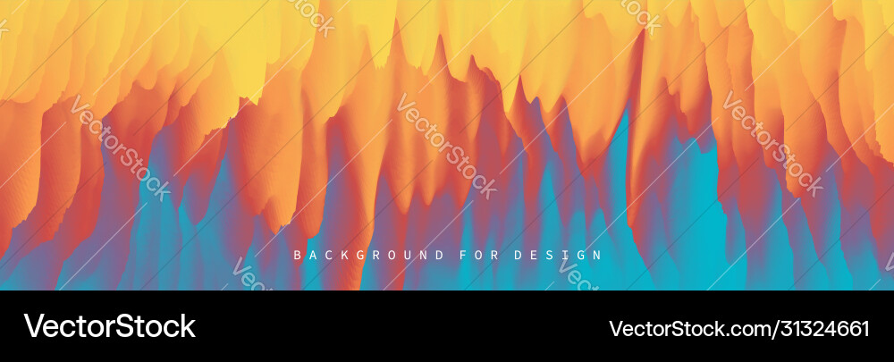 Abstract background with dynamic effect creative Vector Image