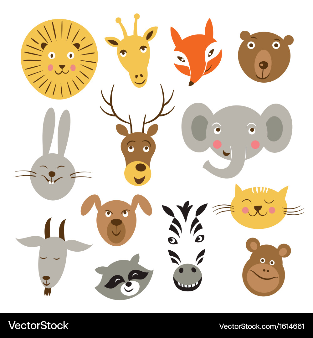 Animal faces