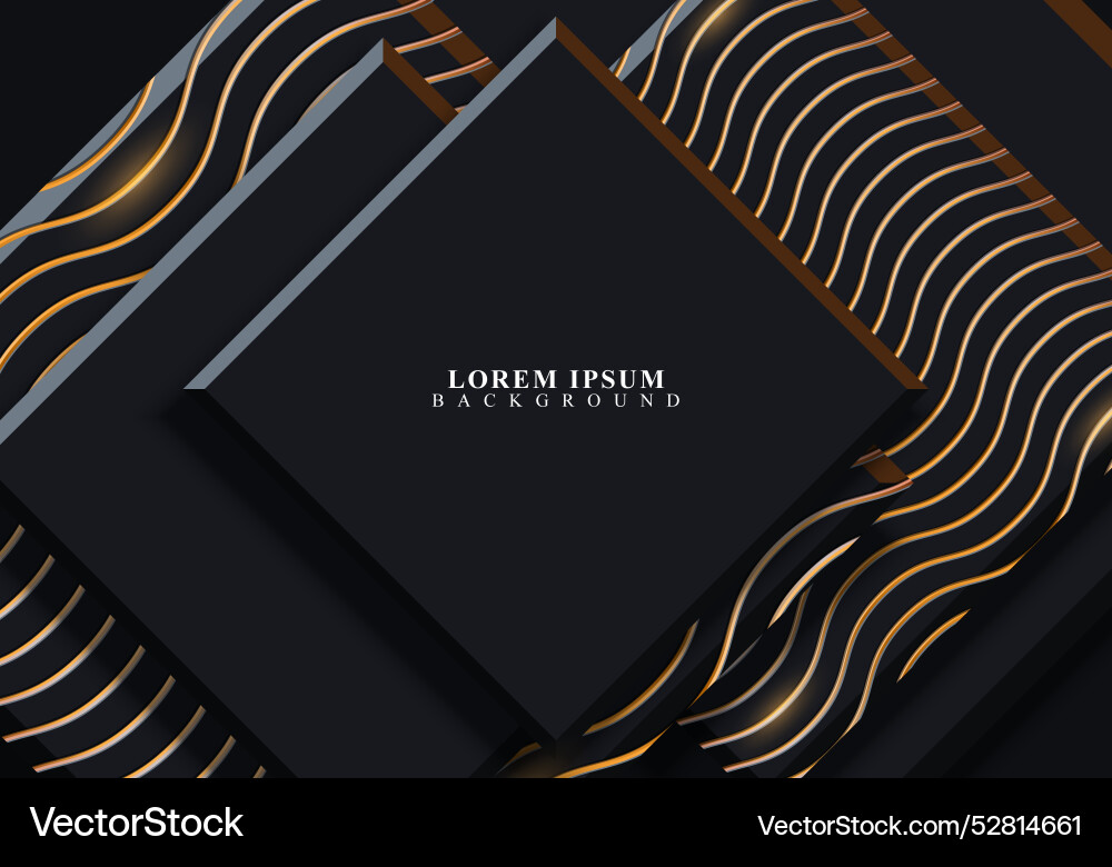 Luxury rectangle shape overlapping layer Luxury rectangle shape overlapping layer vector image