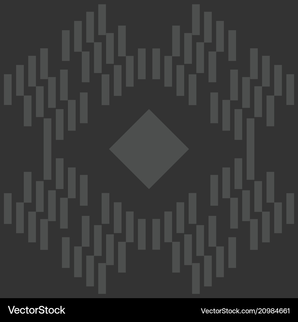 Seamless pattern on abstract theme vector image