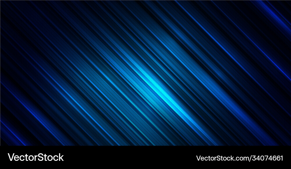 Stripe pattern abstract background blue color Vector Image