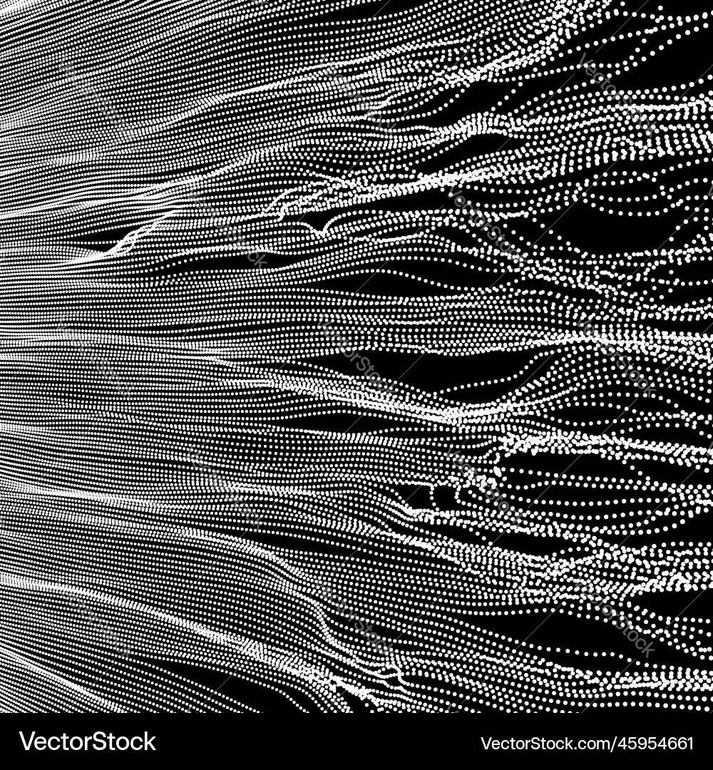 Wave background ripple grid network design Wave background ripple grid network design vector image