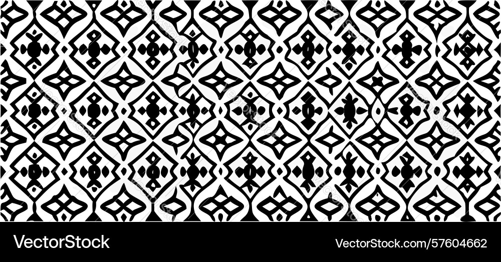 Geometric plus sign abstract repeating pattern Vector Image