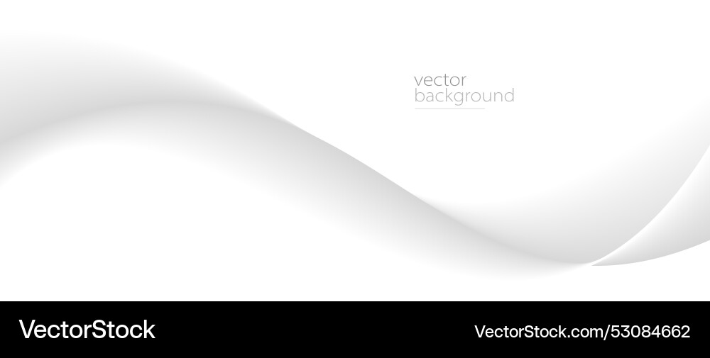 Smooth flow of wavy shape with gradient abstract Smooth flow of wavy shape with gradient abstract vector image