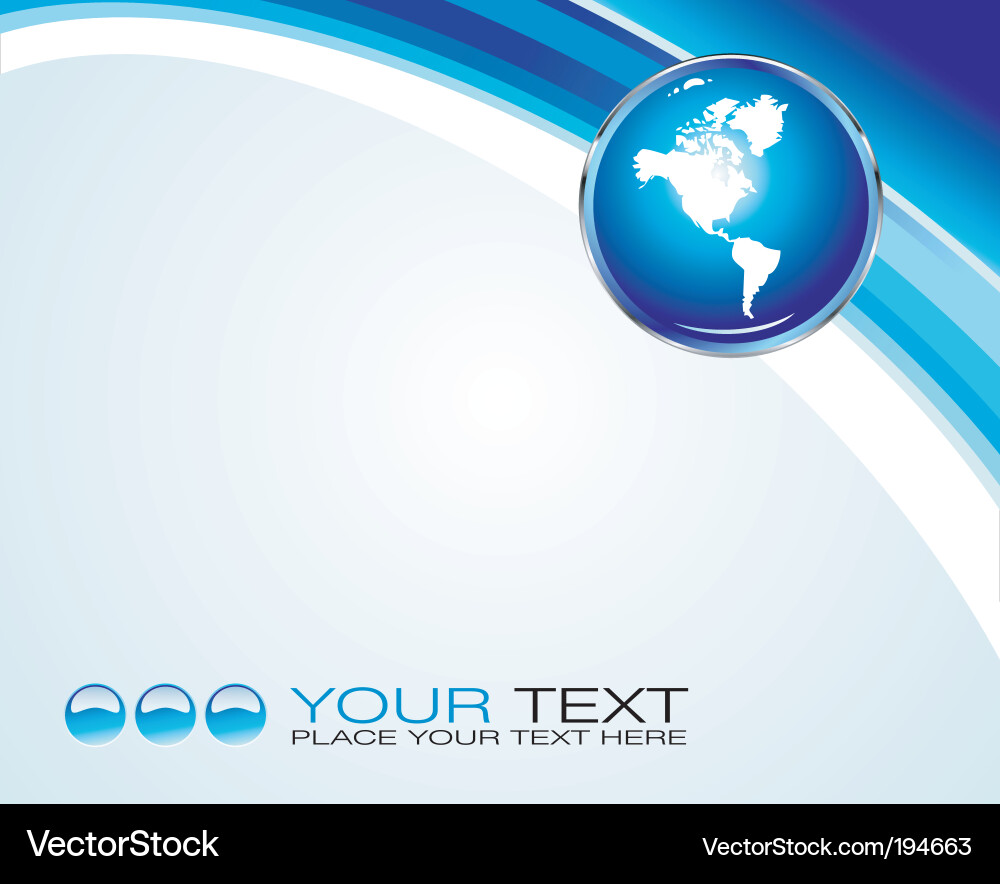 Corporate Waves Background Vector Image