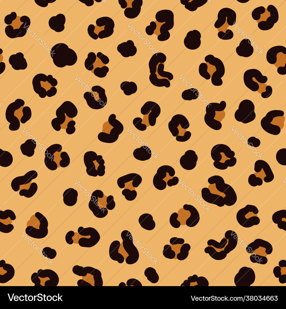 Leopard pattern Vector Image