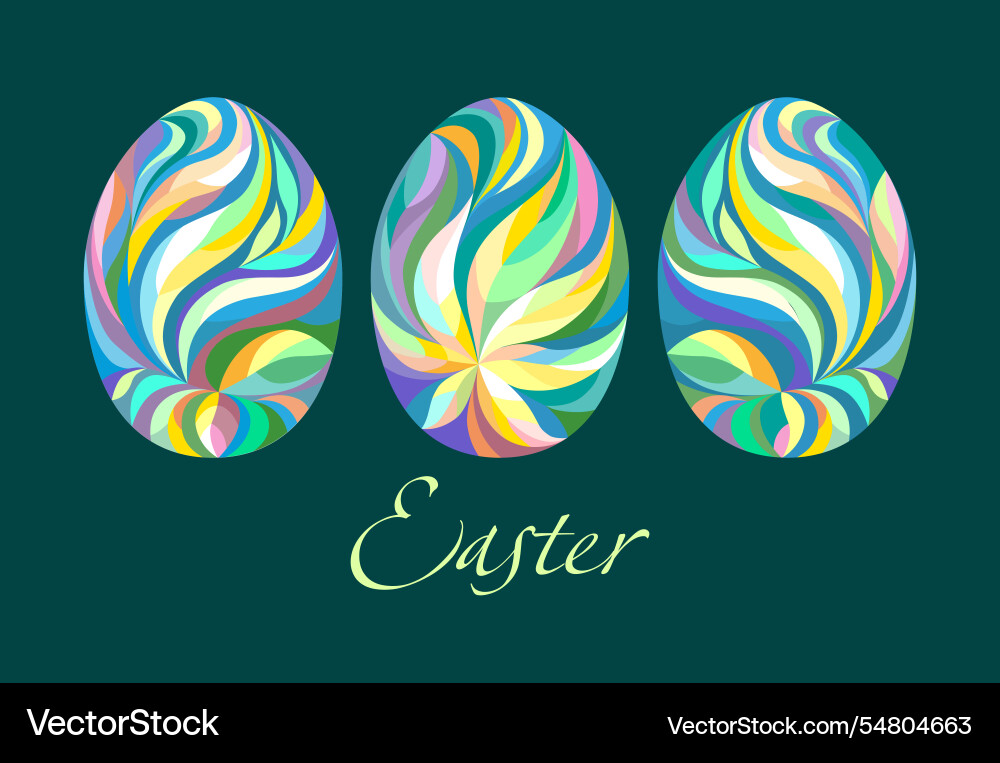 Set of eggs shape frames design elements Set of eggs shape frames design elements vector image