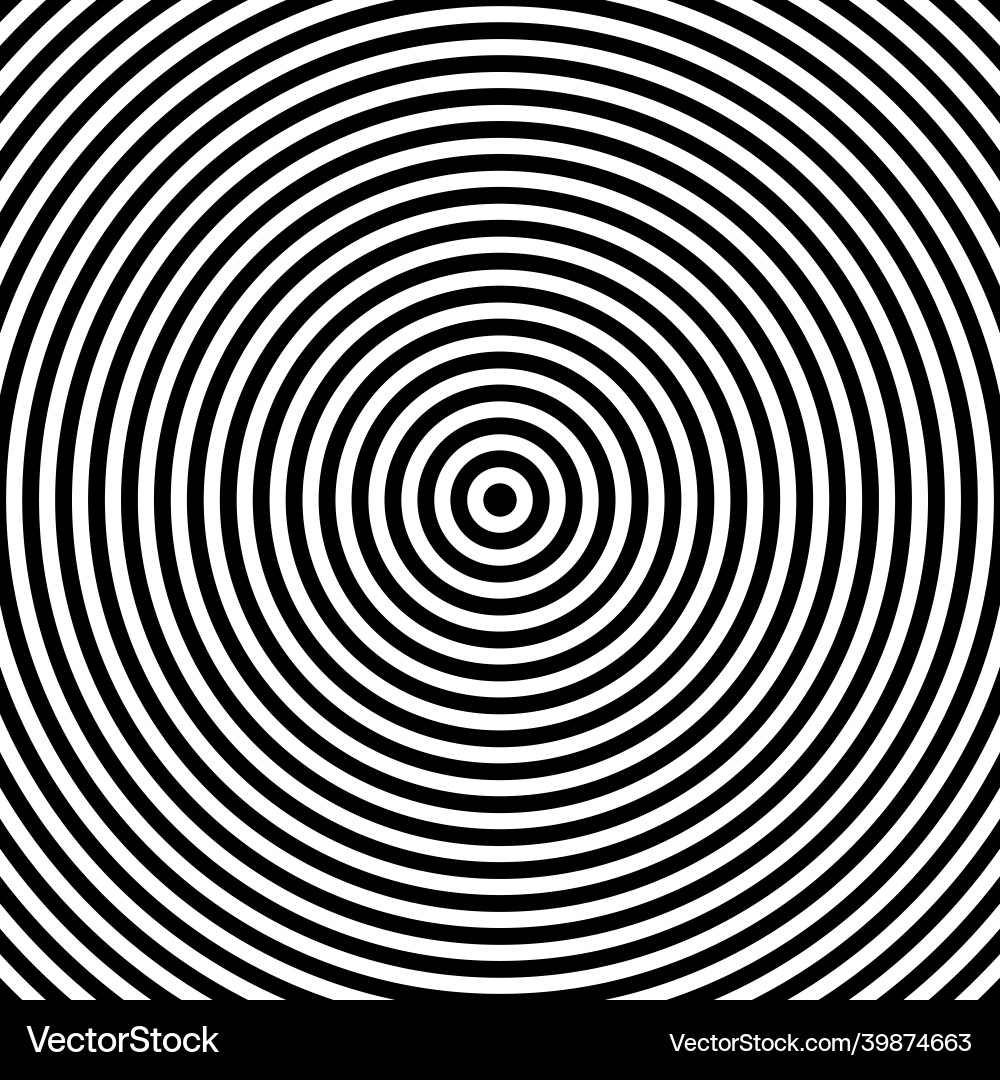 Stripe circle background abstract pattern vector image