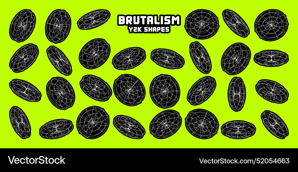 Wireframe lined shapes perspective mesh 3d grid Wireframe lined shapes perspective mesh 3d grid vector image