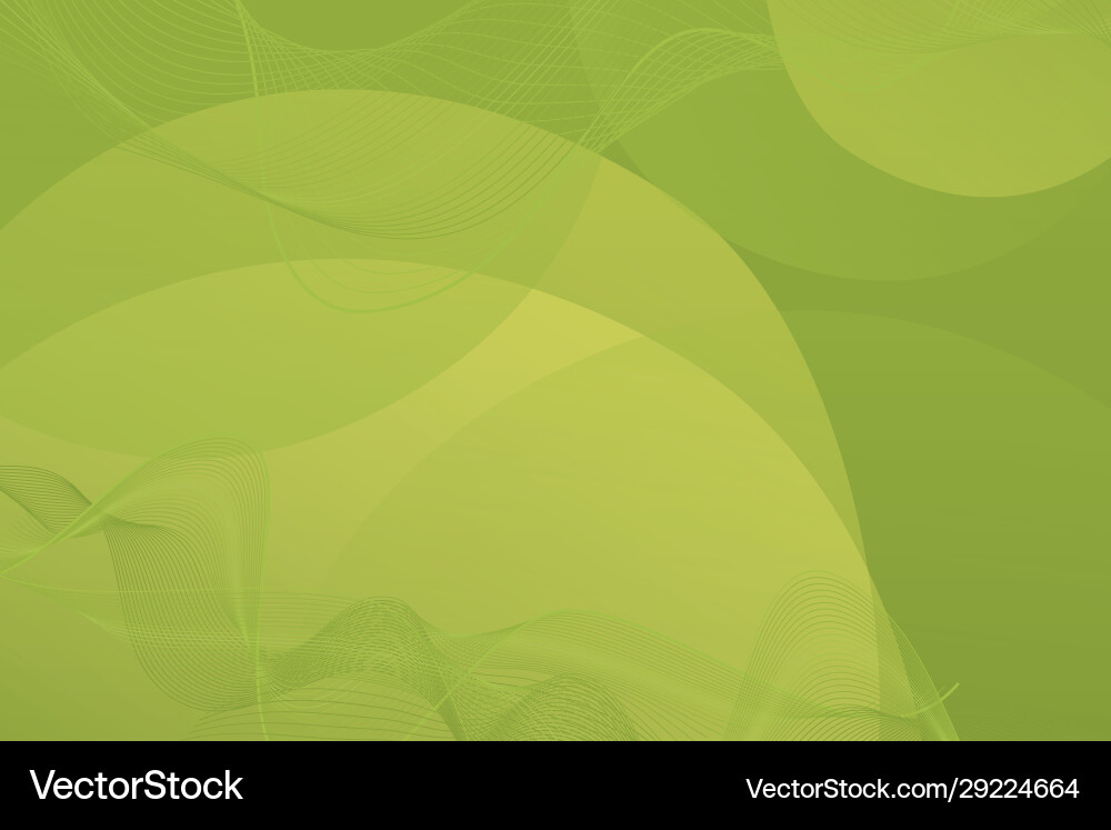 Background template with green abstract pattern Vector Image