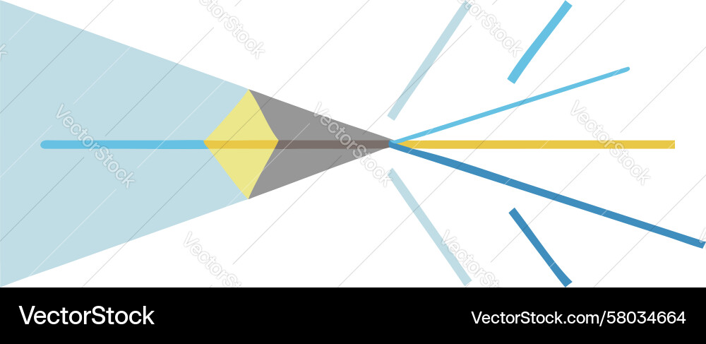 Dynamic Linear Light Flow Vector Image