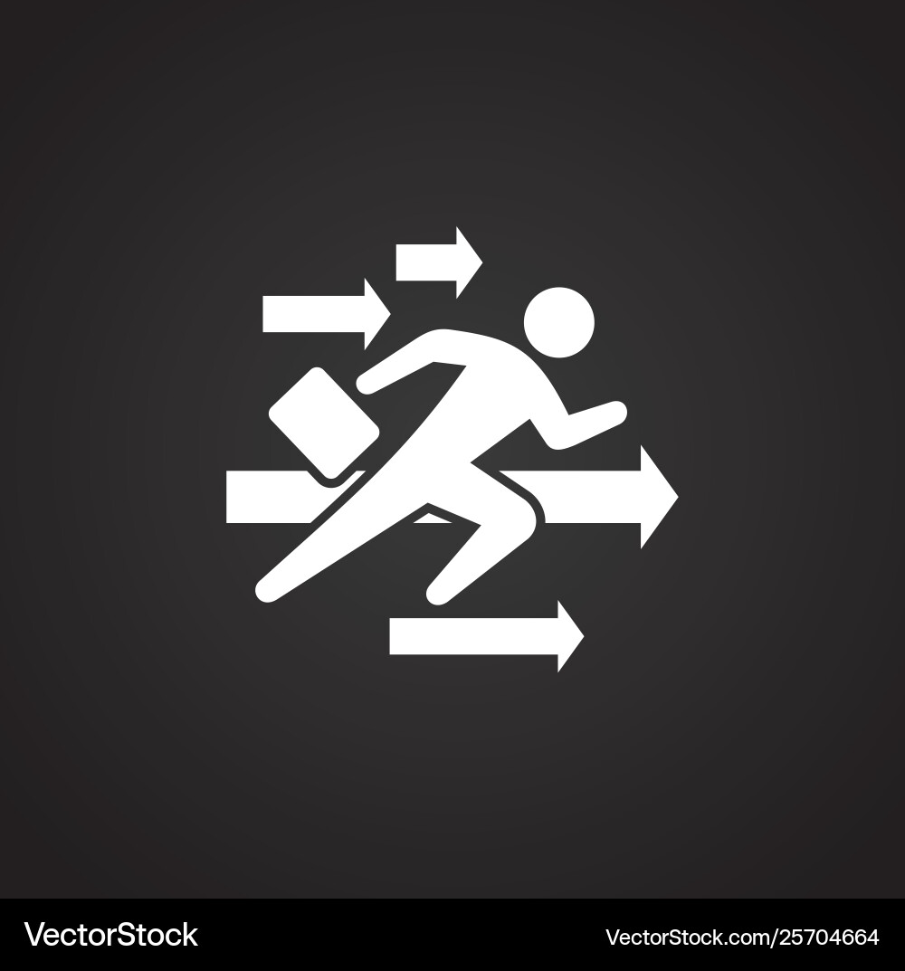 Performance icon on background for graphic and web Performance icon on background for graphic and web Vector Image
