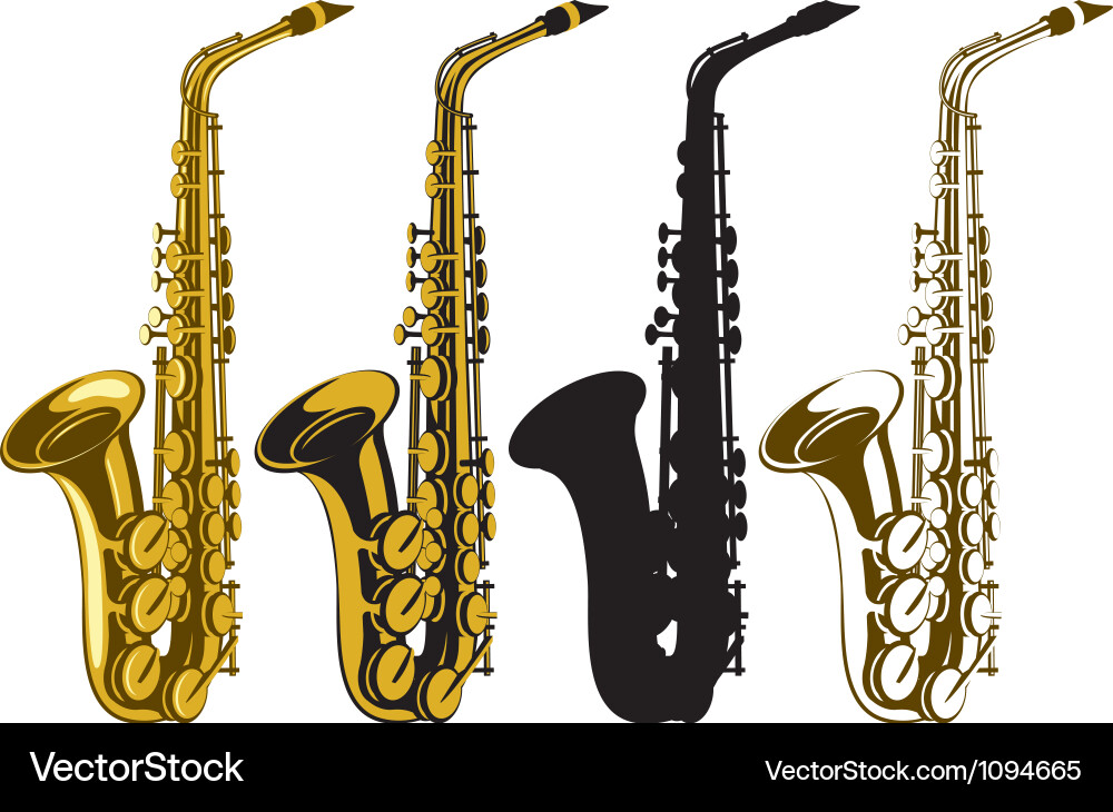 Sax Solid Vector Gold Sax Vector Images (over 570)