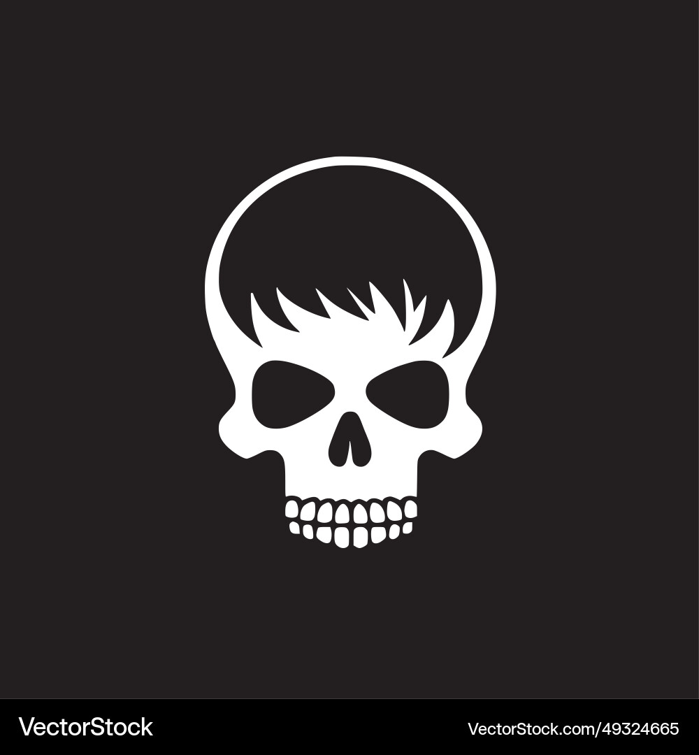 Skull - high quality logo ideal for t-shirt Skull - high quality logo ideal for t-shirt Vector Image