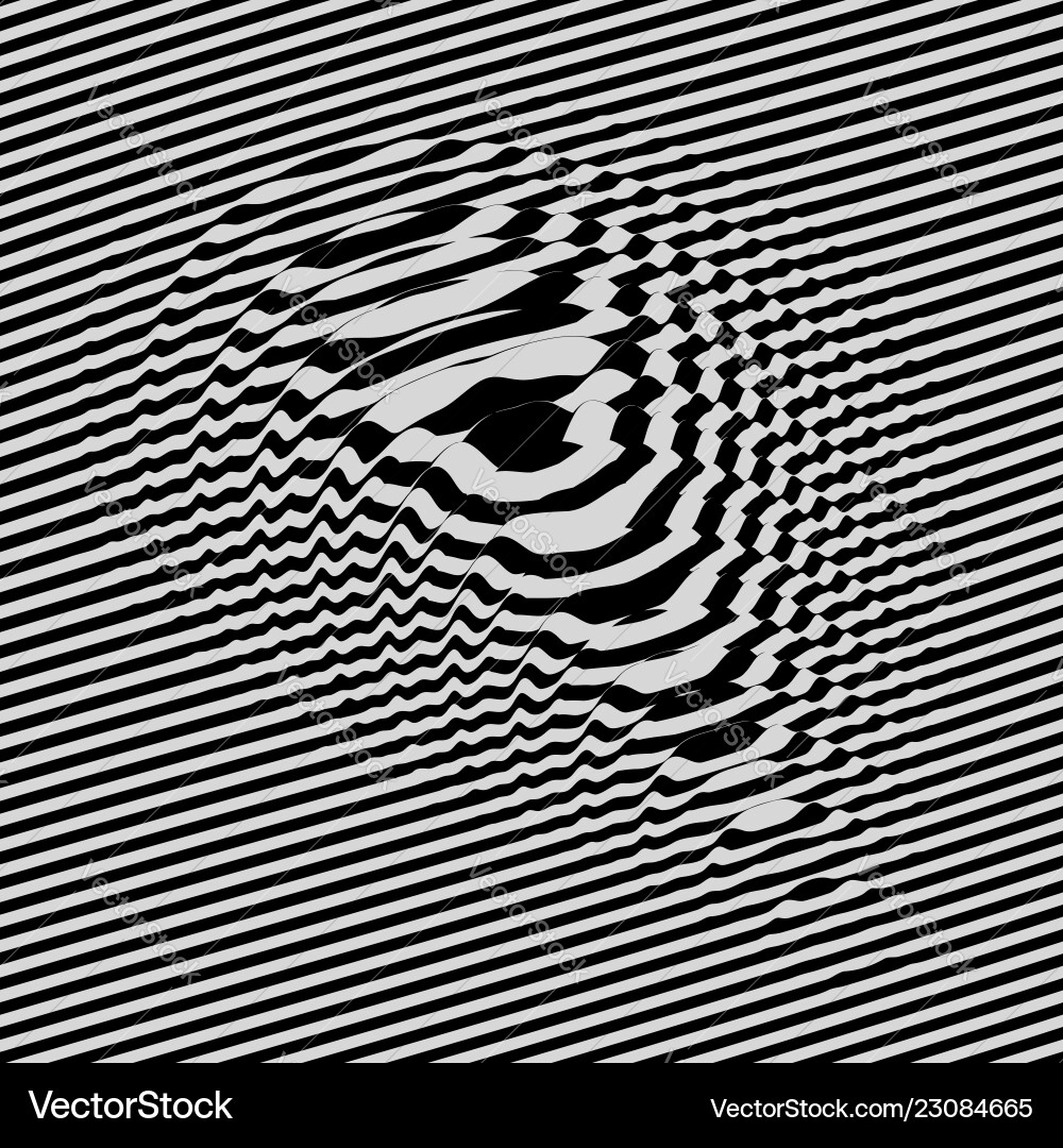Waveform background dynamic visual effect surface Waveform background dynamic visual effect surface vector image