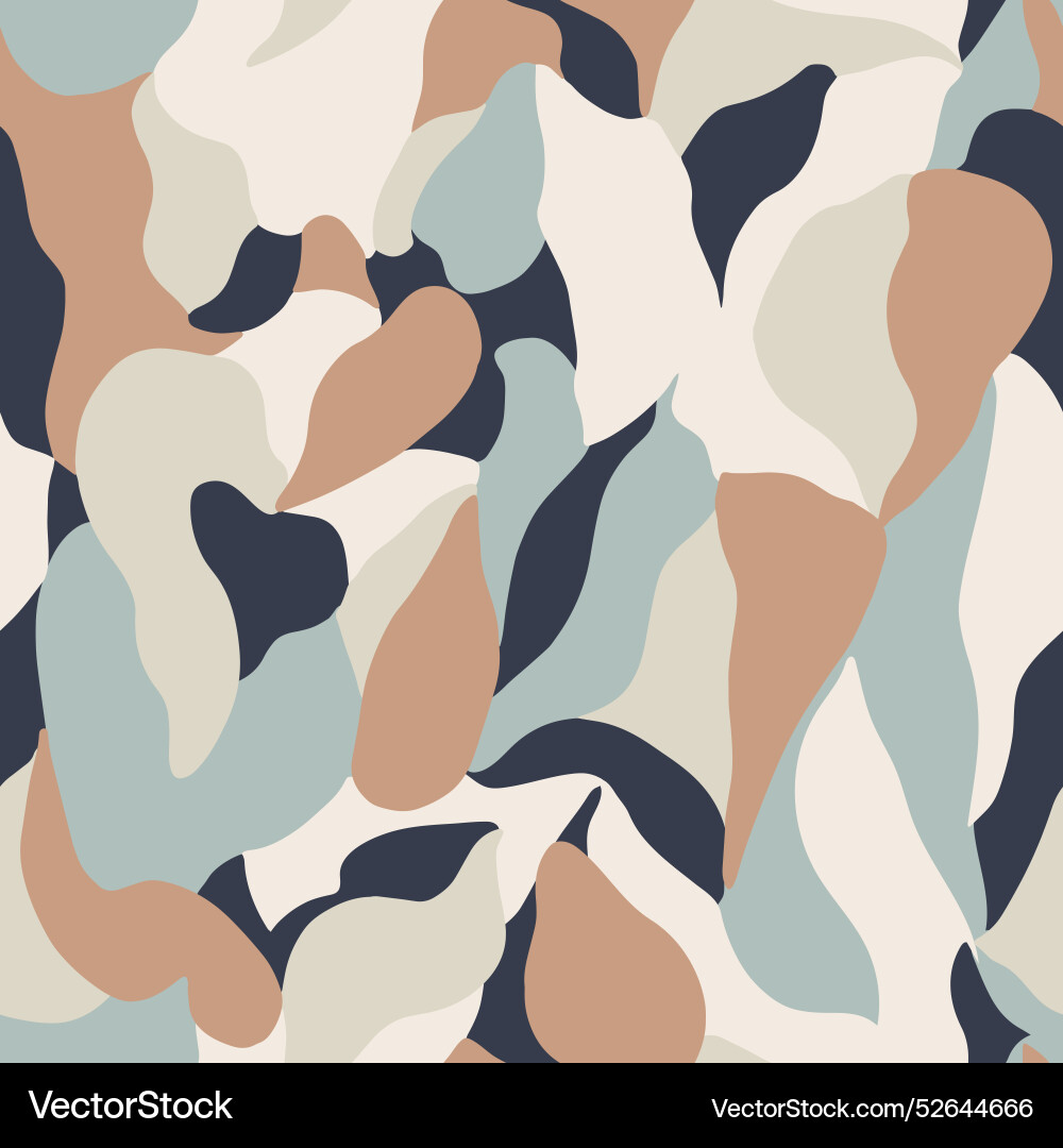 Abstract shape seamless pattern Abstract shape seamless pattern vector image