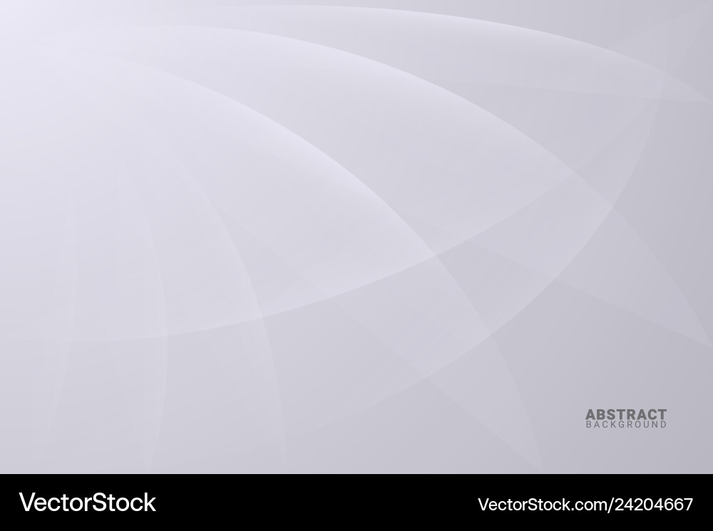 Abstract white background with smooth lines Vector Image