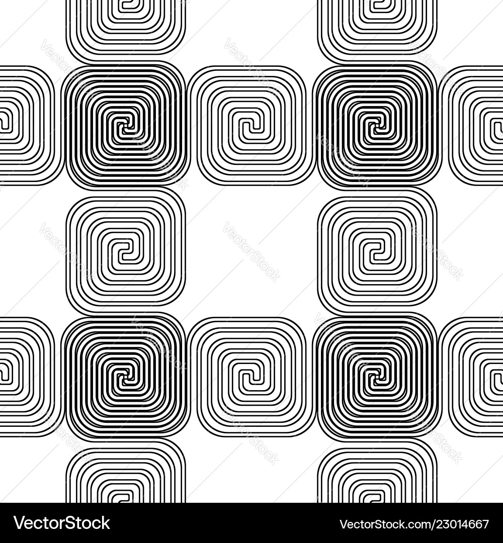 Design seamless spiral pattern Design seamless spiral pattern vector image