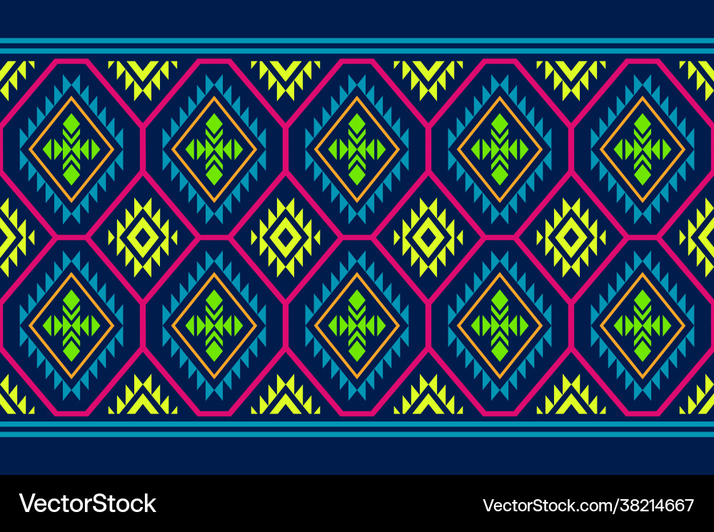 Seamless pattern repeating design vector image