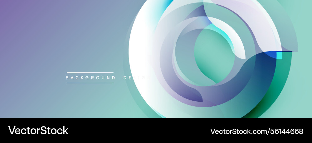 Abstract design overlapping circles create Abstract design overlapping circles create vector image