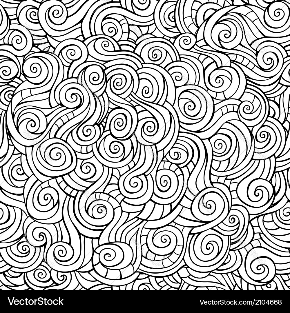 Abstract Wave Pattern vector image