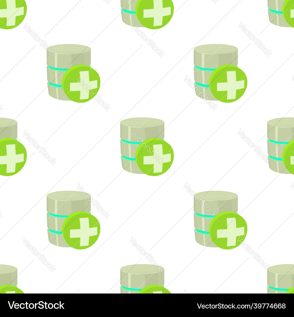 Diagnosis database pattern seamless Diagnosis database pattern seamless vector image