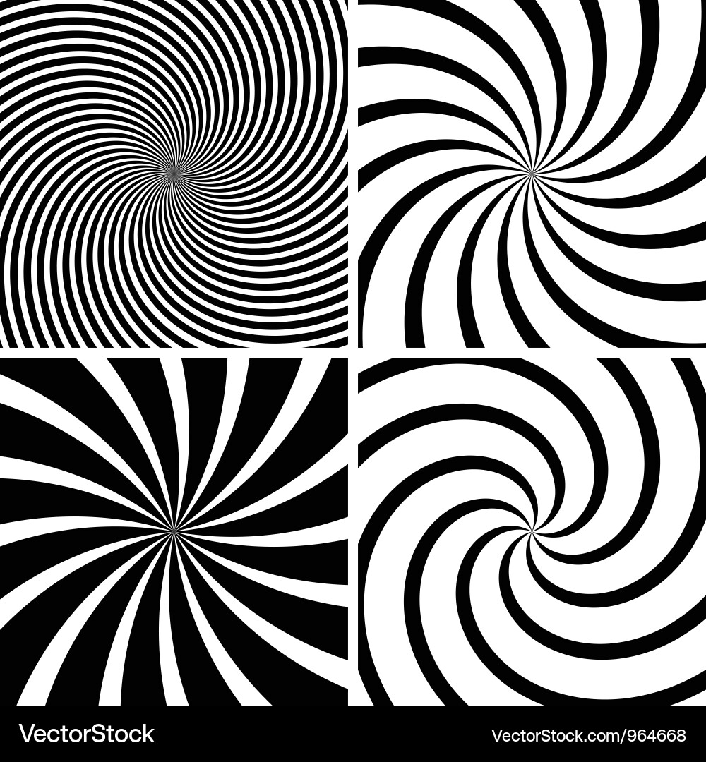Dynamic Swirl Pattern vector image