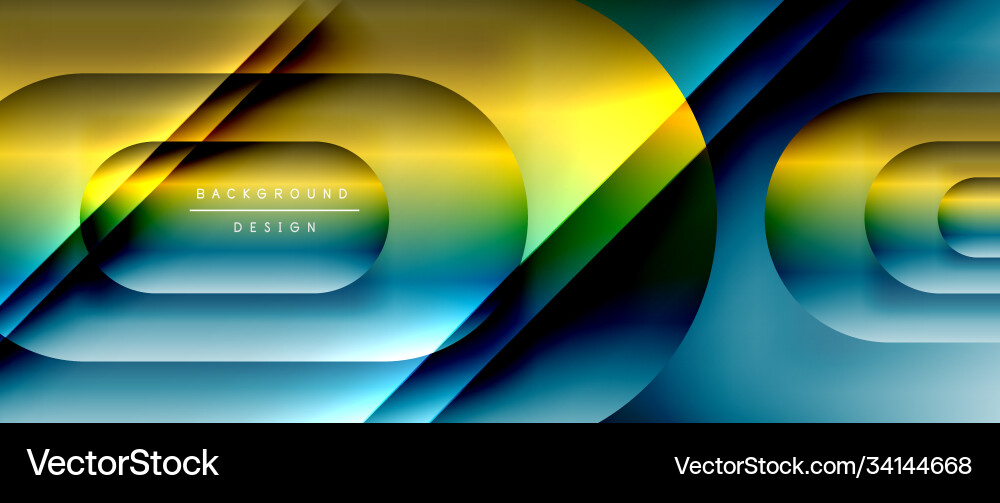 Geometric abstract background with lines Vector Image